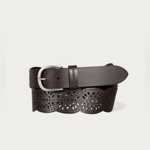 Lucky Brand Dark Brown Leather Belt